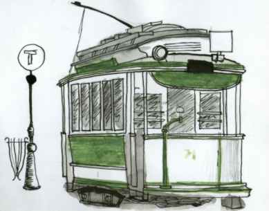 Herbrand - pierwszy wagon tramwajowy w odzi, jedzi do koca lat 50.